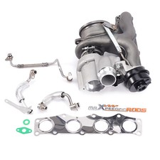 TD04 Turbo & Oil Coolant Line Hose for BMW X1 X3 Z4 328i 520i 528i N20B20 2.0L