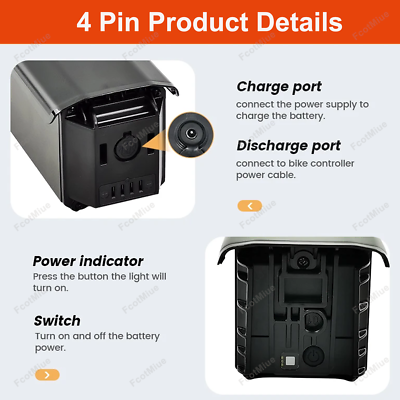 Batterie Velo Électrique 48V/52V 17.5Ah pour Engwe Pro 2 Lithium Li-ION Batterie Velo Électrique 48V/52V 17.5Ah pour Engwe Pro 2 Lithium Li-ION