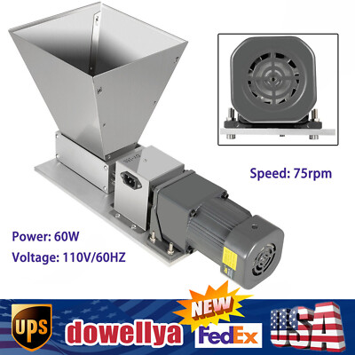 Electric Grain Grinder 60W 75rpm Grain Mill Malt Mill Dry Food Grinding Machine