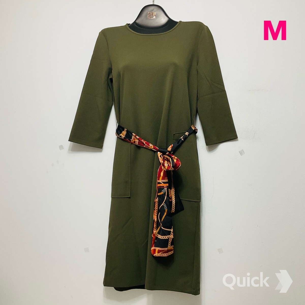 zara green shift dress M salewomen-dresses