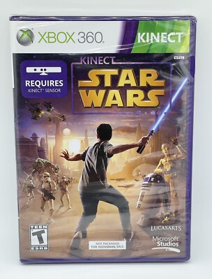 Star Wars Xbox 360 Kinect 2012 Lucasfilm Brand New Factory Sealed Authentic