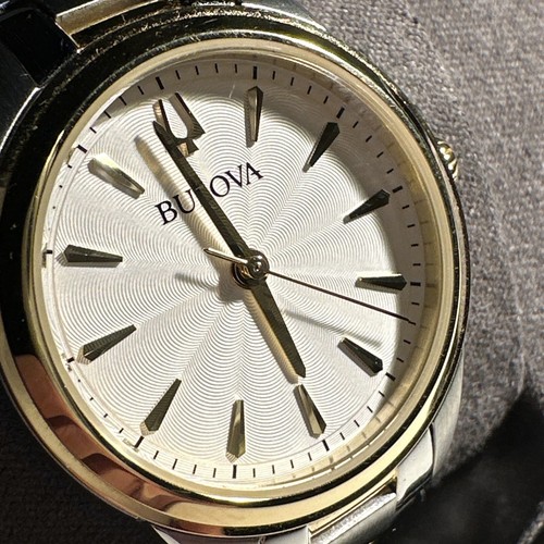 Bulova Sutton Women's Quartz White Dial Band 28mm Watch 98L277 - Picture 5 of 24