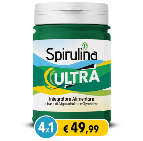 Spirulina Ultra ® ORIGINALE Integratore Dieta Brucia Grassi perdi peso 240 compr - Foto 3 di 4