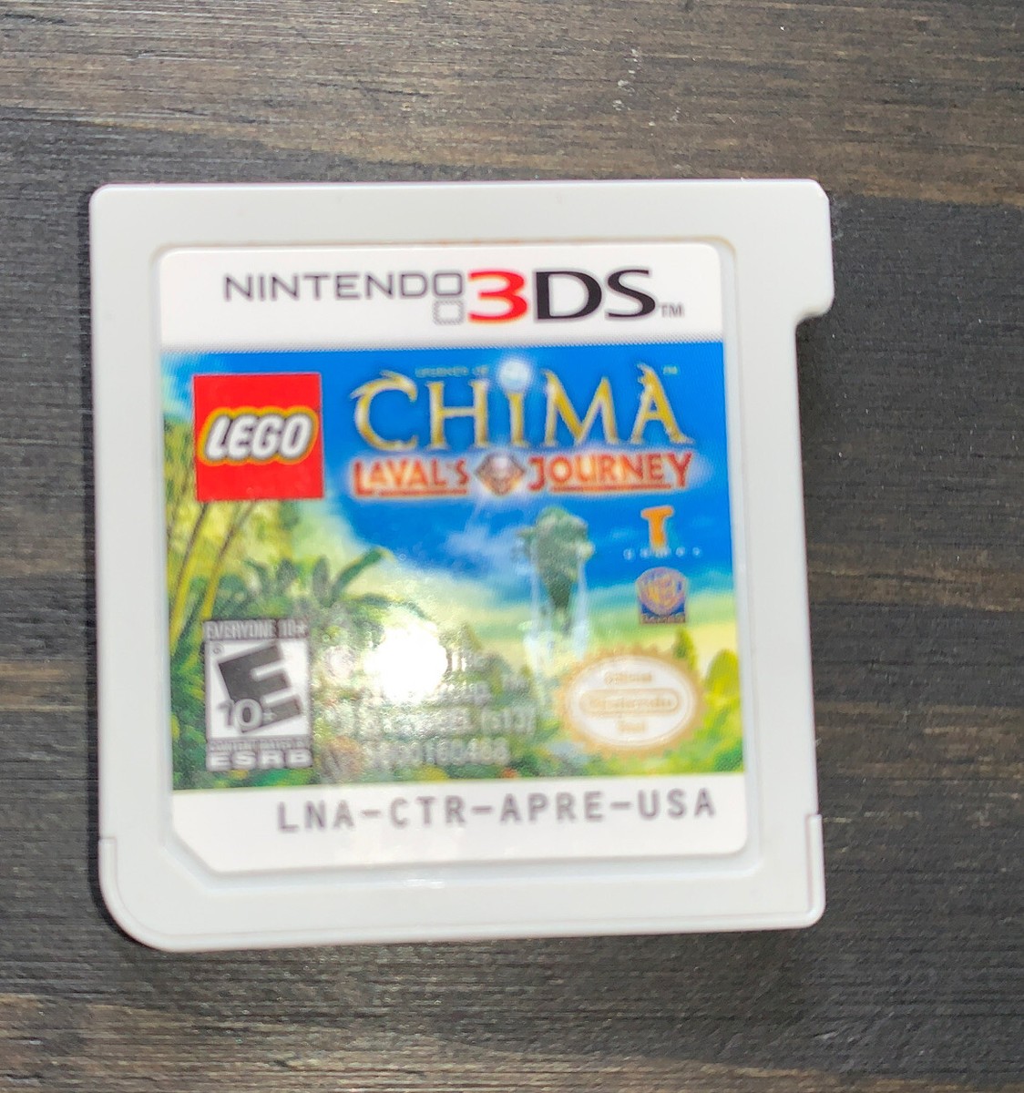 Lego Chima Laval's Journey Nintendo 3DS Video Game - Cartridge