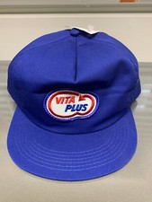 vintage Vita Plus Animal Nutrition farming hat usa made SIZE 6 7/8 - 7 1/2 new