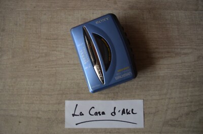 Walkman Kassettenspieler Sony WM-FX195 Mega Bass Blau - getestet, lesen