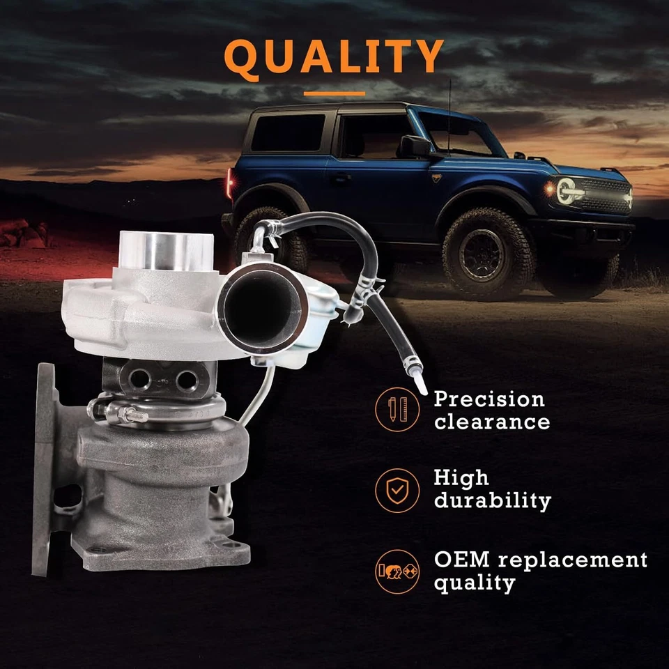 Turbocompressor Turbo para 2004 2005 2006 2007 2008 Subaru Forester 2.5L 14412AA140 - Imagem 4 de 4