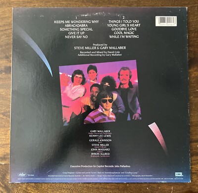 The Steve Miller Band Abracadabra Original 1982 Vinyl LP Record | eBay