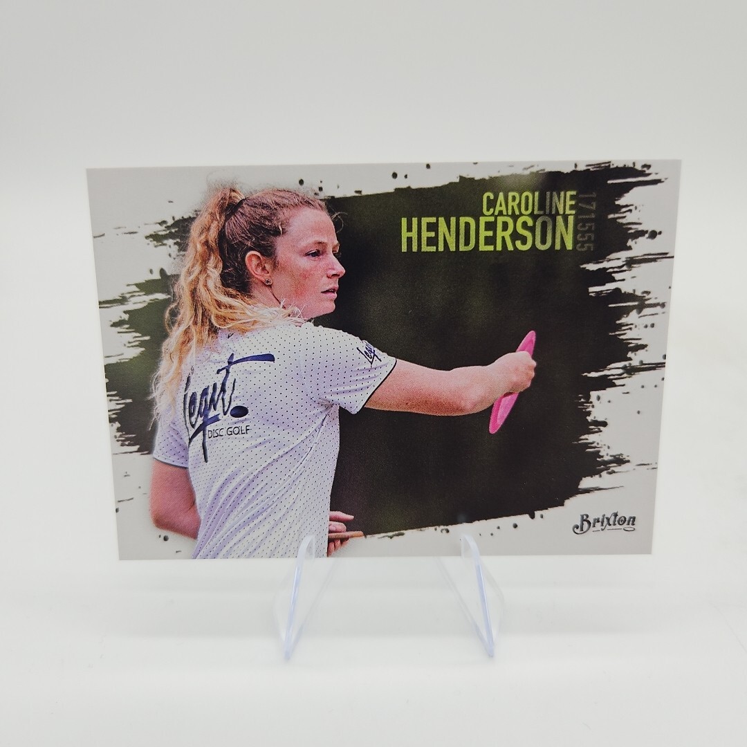 2023 Brixton Disc Golf Trading Card - #27 Caroline Henderson