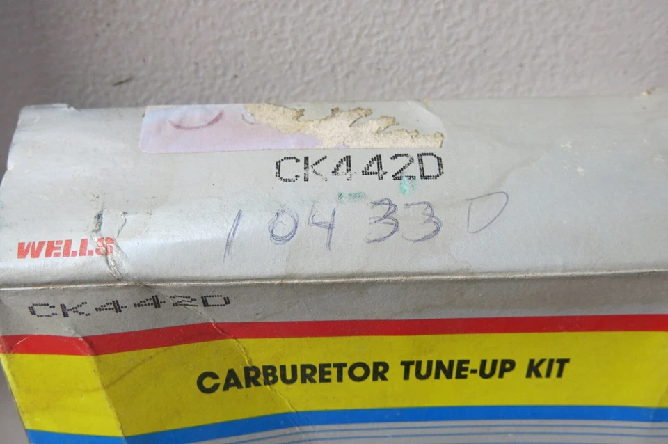 Kit de puesta a punto de carburador Wells CK442D para Plymouth 1974-1980 Foto 2 de 2