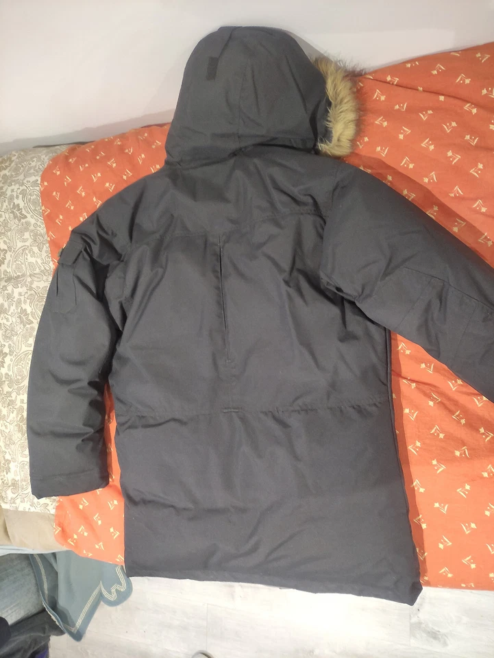 parka negra de plumas Columbia - Imagen 3 de 4