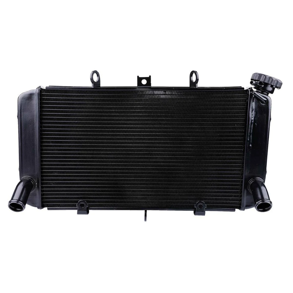 Motorcycle Aluminum Radiator Cooler Cooling Fit For Kawasaki Z900RS 18-20 Black - Image 3 of 4