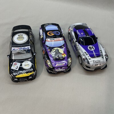 Scalextric Street Racers Dodge Viper Opel Vectra x3 Konvolut Slotcar