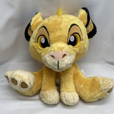 Disney Parks The Lion King Simba Baby Cub 8  Plush Floppy Stuffed Animal