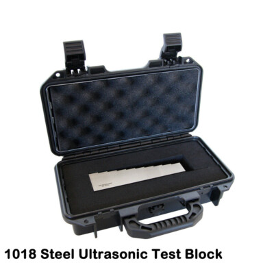 1018 Steel 10 Step 1.100-2.000'' Calibration Block for Ultrasonic Thickness Gauge