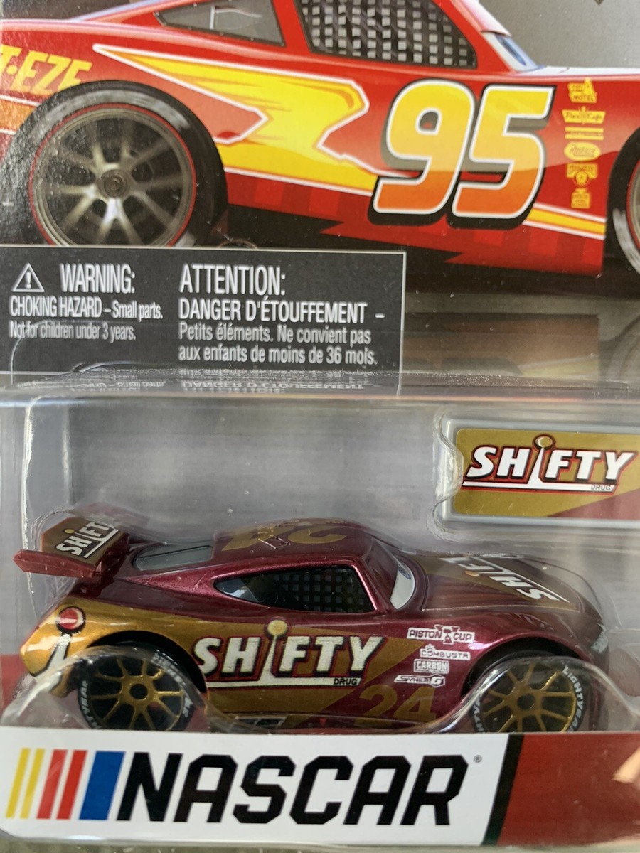 DISNEY PIXAR CARS 2024 NASCAR - WILLIAM BYREV SHIFTY MAROON AND