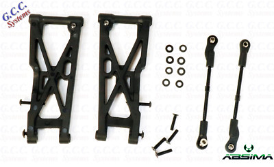 Absima AB2.8 Querlenker hinten unten & oben mit Schrauben - Brandneu