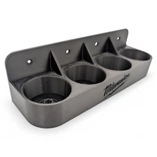 Milwaukee 2505 Head Rack | Wall Mount Organizer for Fuel Driver Heads | USA Made