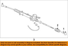 GM OEM Steering Gear-Inner Tie Rod End 13286687