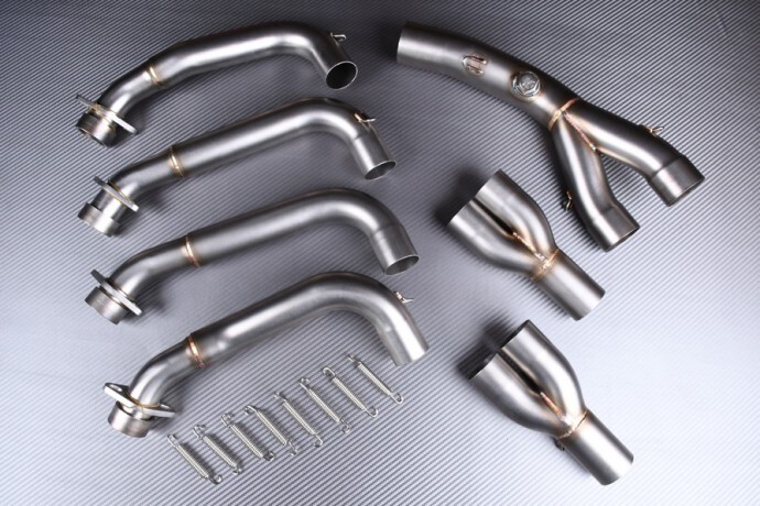 Pot d'échappement complet 51mm Yamaha R6 2006-2007 en inox