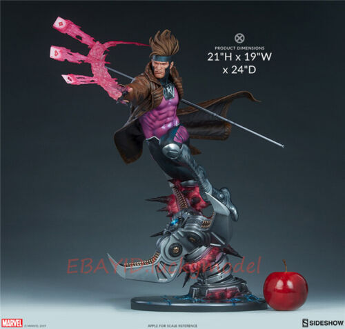 Sideshow 300727 21 "Marvel X-Men Gambit Resin Statue Model In Stock NEW - Picture 1 of 5