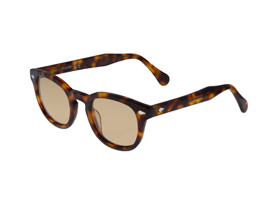 X-LAB Sonnenbrille 8004 Moscot Style 02 Havanna Dunkelbraun Polarisiert