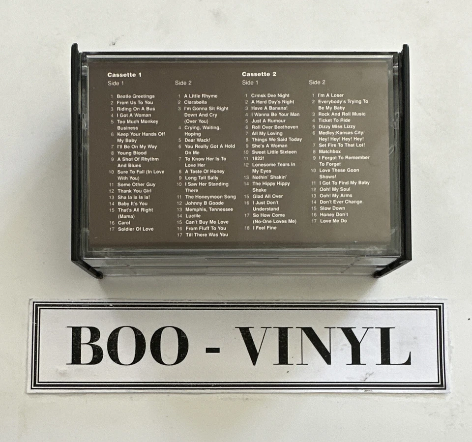 The Beatles Live At The BBC Double Cassette Tapes Set With Booklet 1994 Apple - Image 2 of 4