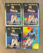 (4) 2024 Topps Chrome Randy Arozarena x1 Prism x1 Refractor x1 All-Etch x1 Base