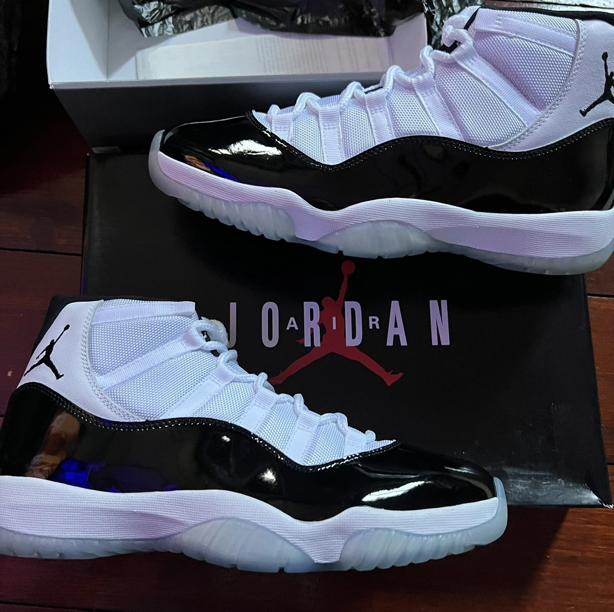 Jordan 11 Retro Concord (2018) Men's - 378037-100 - US