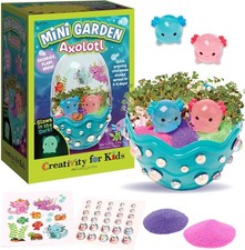 Creativity for Kids Mini Garden: Axolotl Terrarium - STEM Science Kit for...