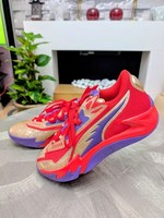 PUMA Scoot Zeros 2 Mens Basketball Shoes Red/Gold UK Size 9 RRP £90 Now £44.95