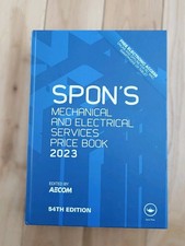 Spon's 2023 HB Mechanical & Electrical Services Price Book