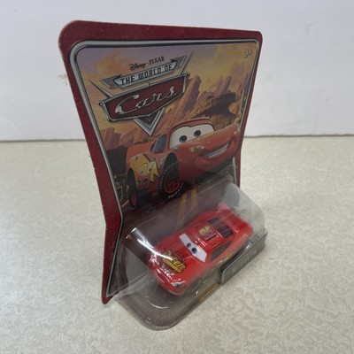 RARE Disney PIXAR Cars LIGHTNING MCQUEEN #1 RUST-EZE World Of Cars