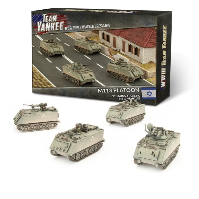 WW3: Israeli M113 Platoon - Team Yankee - Brand New - Flames of War