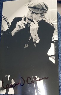 Leonard Cohen handsigniertes Autogrammfoto