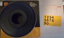 1972-1981 Kodak Carousel Transvue 80 Slide Tray with Instructions in Box