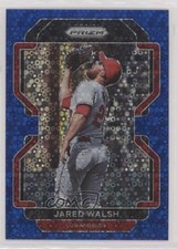 2022 Panini Prizm Tier III Blue Donut Circle Prizm 110/199 Jared Walsh #226 v9t
