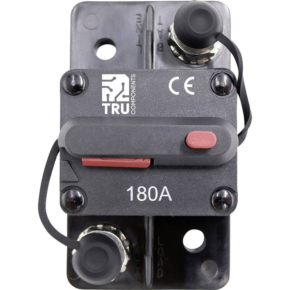 Disjoncteur 180 A TRU COMPONENTS pour l'aménagement électrique des camping-cars