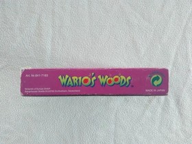 Wario woods NES Complet PAL-NOE