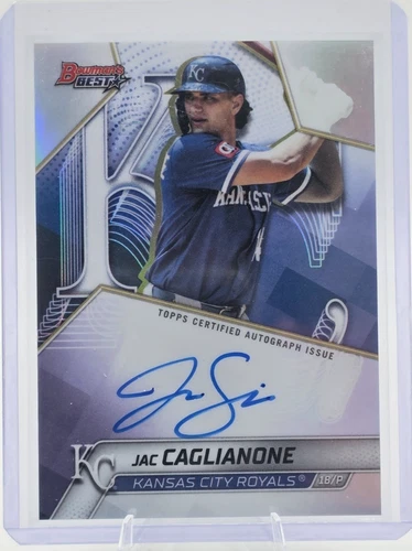 2025 Bowman's Best - Best of 2025 Autographs Jac Caglianone #B25-JC Refractor
