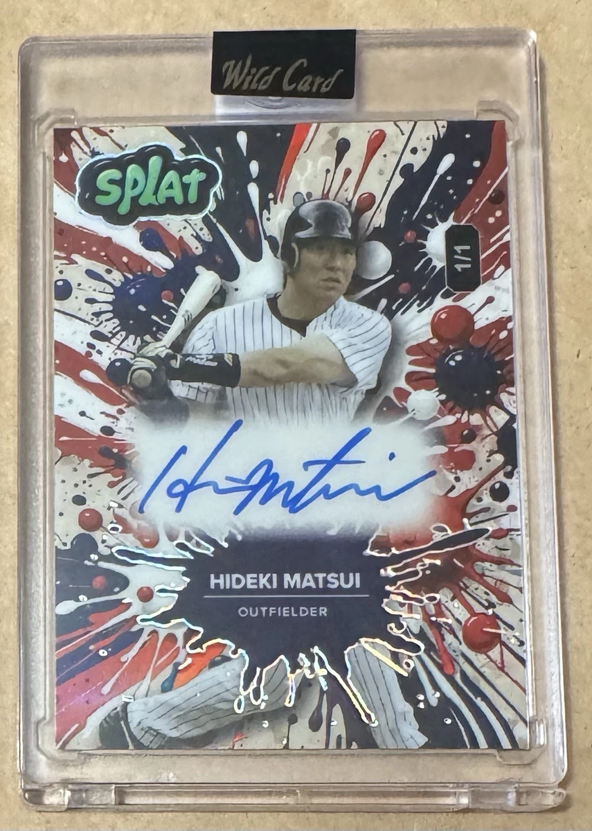 Hideki Matsui Baseball Sports Trading Cards & Accessories