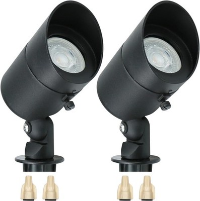 LED Landscape Spotlights 4W Low Voltage 12V Waterproof Garden Path Porch Yard
