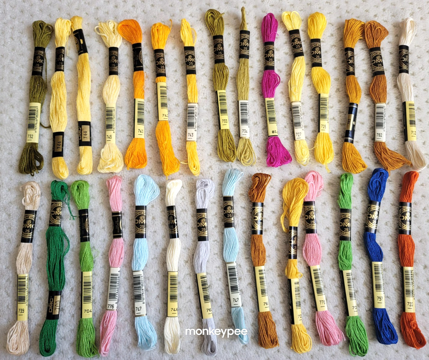 Thread Colors Listed