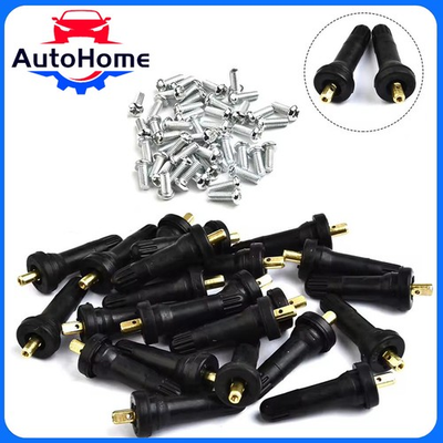 #ad 50pcs TPMS Tire Pressure Sensor Valve Stem Service Kit For 17 20008 20008 20018 $22.89