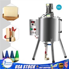 30L Heating Mixing Filling Machine Stirring Tank Liquid Paste Lipstick Filler