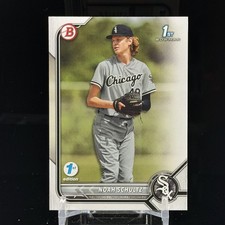Noah Schultz 2022 Bowman Draft 1st Edition #BD-56 (RC) Chicago White Sox