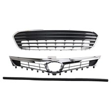 TRQ Grille TO1036146 TO1200357 Compatible with 2013-2015 Toyota Avalon
