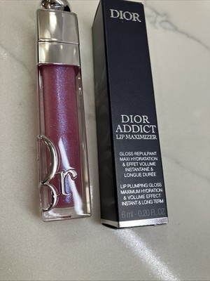 #003 Holographic Lavender DIOR Addict Lip Maximizer Gloss Full Size 6ml/.20 oz