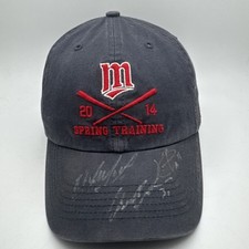Minnesota Twins MLB Spring Training Hat Cap  47 2014 Autographed Strapback GR44