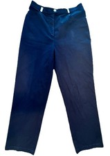 St. John Sport Dress Pants Blue Stretch Size 10